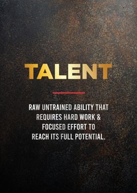 Talent motivaitonal