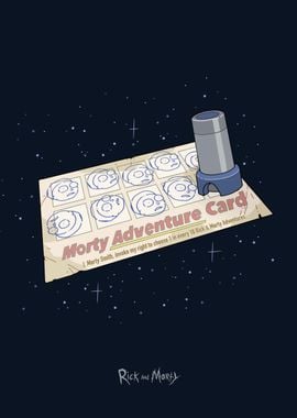 Morty Adventure Card