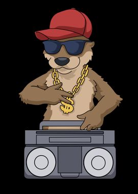 Hip Hop Otter Gift Kids