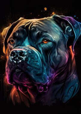 Cane Corso Colorful