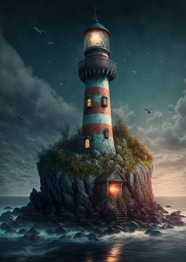 Fantasy Lighthouse