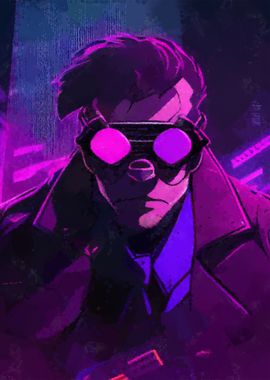 Cyberpunk guy