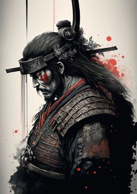 Samurai Warrior close up