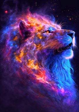 Animal Lion Galaxy