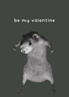 be my valentine meme rat