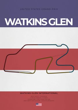 Watkins Glen F1 Circuit