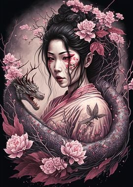 Geisha Dragon