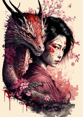 Geisha Dragon