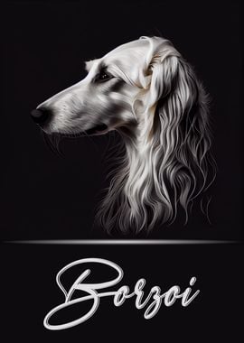 Elegant Borzoi