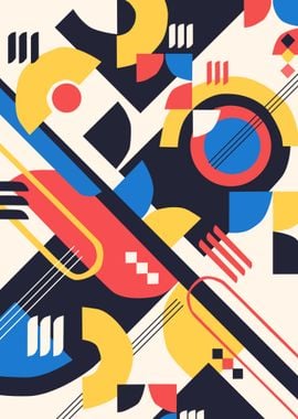 Abstract jazz music