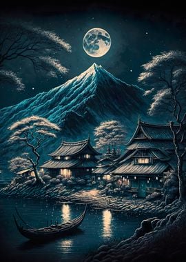 Full Moon Asian Village