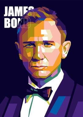 James Bond Pop Art