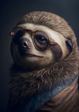 Sloth Portrait