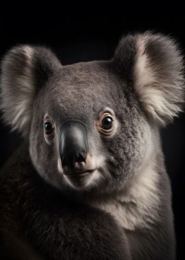 Koala Bear Portrait