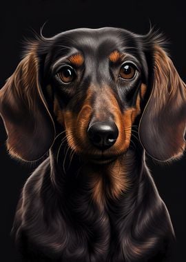 Dachshund Portrait Dog