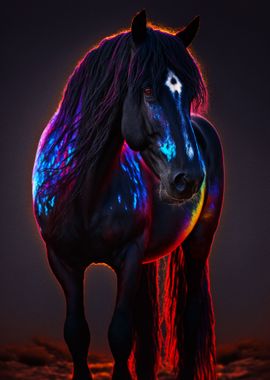 Colorful Horse