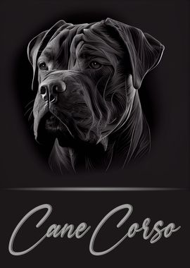 Cane Corso Portrait