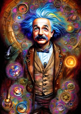 Albert Einstein Fantasy