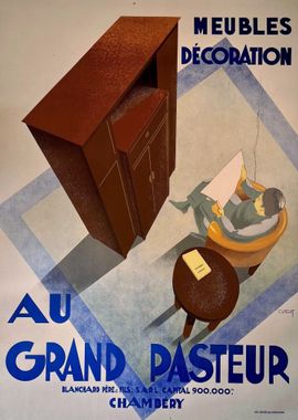 French Vintage Poster