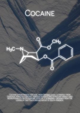 Cocaine Molecule