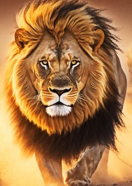 Paint Lion