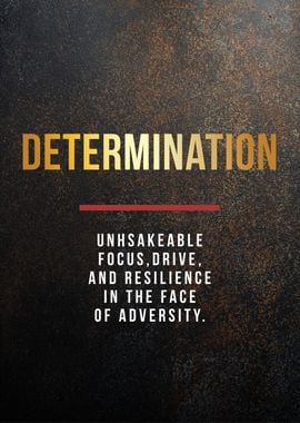 determination motivational