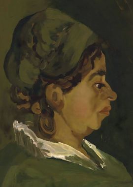 HEAD of A PEASANT WOMAN