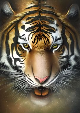 Tiger Animal Portrait