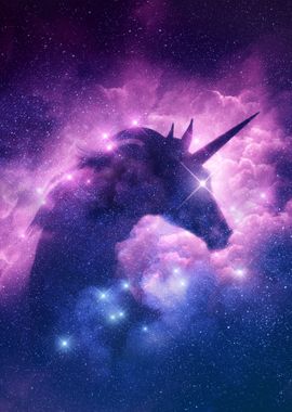 Unicorn on the stars