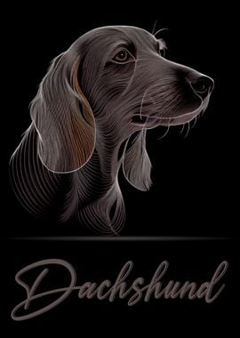 Elegant Dachshund