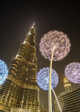 Urban Dubai Fireworks