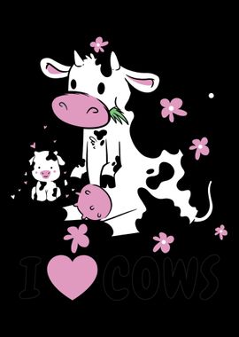 I love cows little kid veg