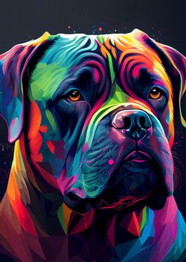 Cane Corso Colorful