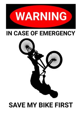 WARNING EMERGENCY BIKE