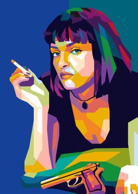 Mia Wallace Pulp Fiction