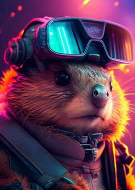 Beaver futuristic