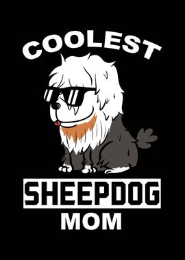 Old English Sheepdog Mom 