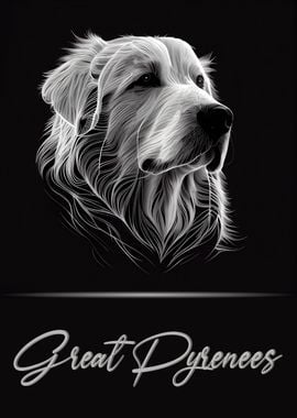 Elegant Great Pyrenees