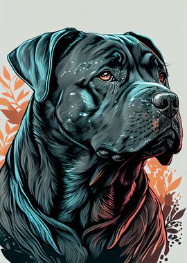 Cane Corso Drawn