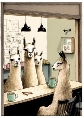 Llamas Kitchen Meeting