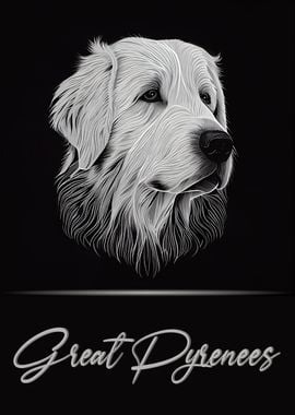 Great Pyrenees Portrait