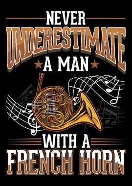 French Horn Man Hornist