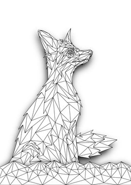 Fox Lowpoly