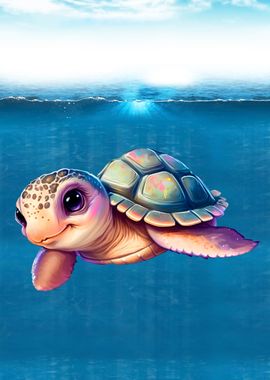 Cute turtle 3