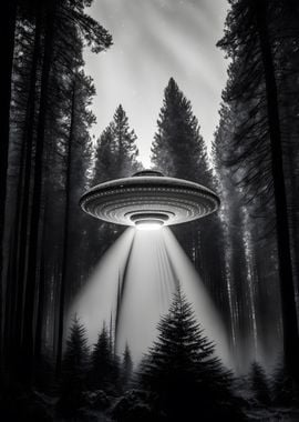 Ufo in the Woods