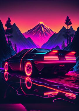 Synthwave Car