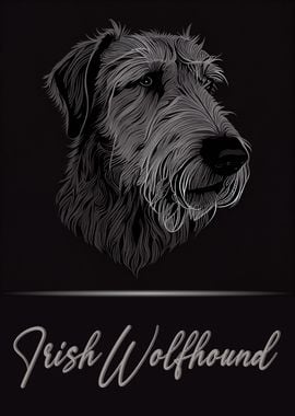 Elegant Irish Wolfhound