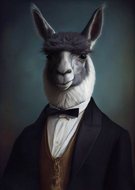 Cute Llama Art