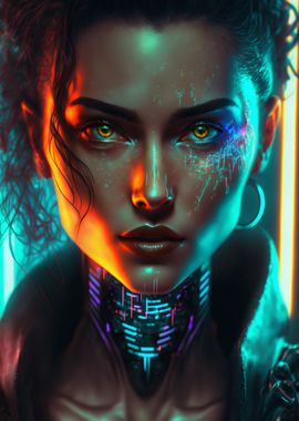 Cyberpunk Woman