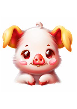 Cute Pig